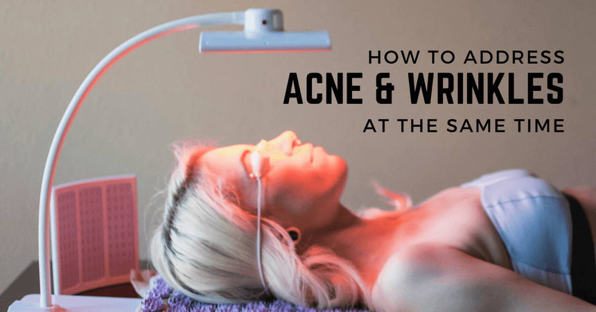 How To Address Acne and Wrinkles At The Same Time